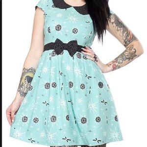Sourpuss Clothing Sputnik Lizzie Dress